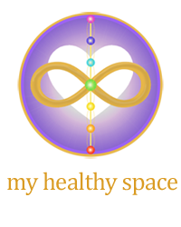 my healty space_mit Herz und Schrift gold_weiß